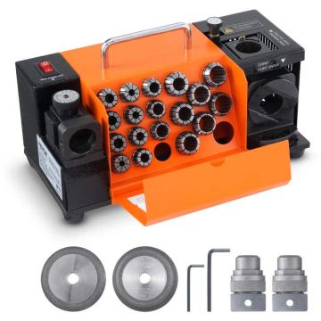 Заточной станок для сверл MR-20G 3-20 мм с 18 втулками.