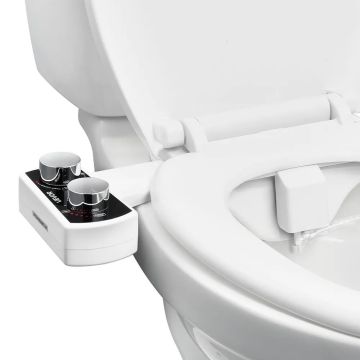 Bideeotsak WC-potile, kahe düüsiga, valge