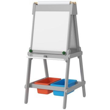 Детская двусторонняя доска Aiyaplay 51x50x108 см, различные цвета.
