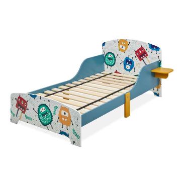 Детская кровать „Relaxdays“, с боковой полкой