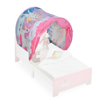 Laste vooditelk Relaxdays, kinnitusdetailidega, 220 × 79 cm