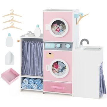 Children's toy washing machine, with ironing board, 88.9 × 30.48 × 88.9 cm