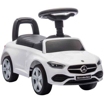 Lasteauto Mercedes-Benz C-klass, 12–36 kuud, Valge, 65 × 39 × 28 cm