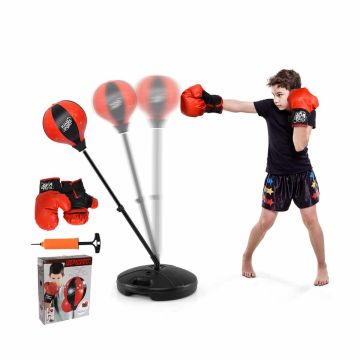 Children's boxing set, adjustable height