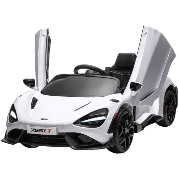 Laste elektriauto Aiyaplay 113x68x44cm, valge/must värv