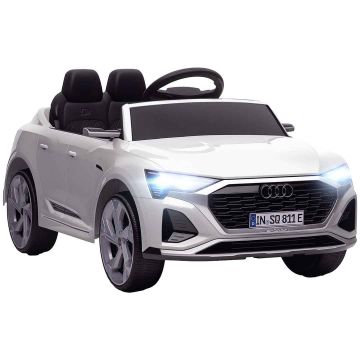 Laste elektriauto Aiyaplay 98x49,5x43cm, valge/must värvi