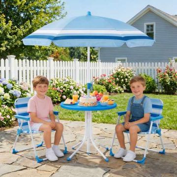Children's picnic set, 4 pieces, Blue