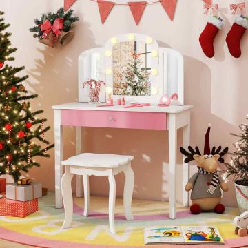 Children's dressing table, With chair, 70 × 34 × 95.5 cm
