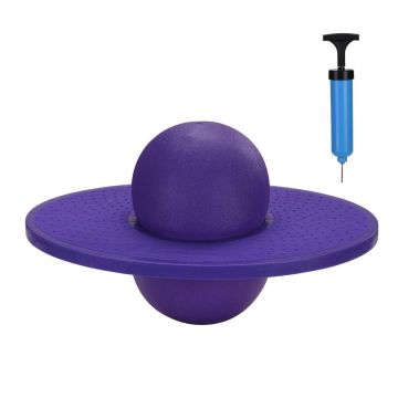Laste „pogo“ hüppepall „Saturno“ Relaxdays, kuni 100 kg, 39 × 25 × 28 cm