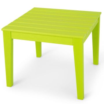 Children's table, slatted tabletop, Green, 64.77 × 64.77 × 50.8 cm