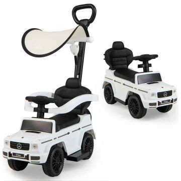 Mercedes Benz G350 Stroller, 3-in-1, White, 34.3 × 15.5 × 37.4 in