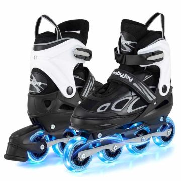 Children's adjustable roller skates, 4 sizes