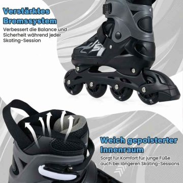Kids' roller skates, 30-33 EU
