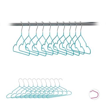 Laste riidepuud Relaxdays, 20 tk, Mitmevärvilised, 30,4 × 18,7 × 0,4 cm