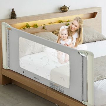 Защитный бортик для детской кровати, 150/180/200 см, 150/180/200 × 47 × 80–95 см