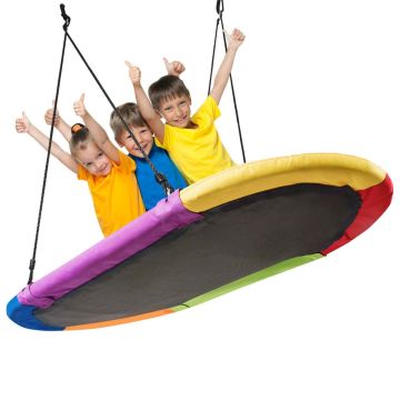 Children's oval swing, 150 × 80 cm