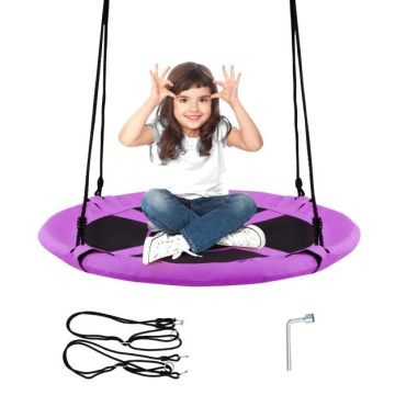 Children's hanging swing, Ø 101.6 × 102–160 cm