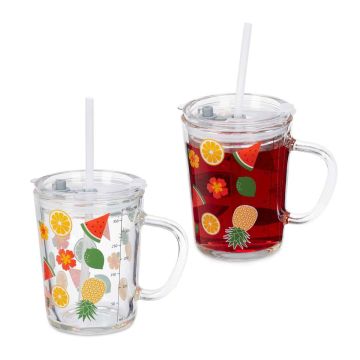Детские стаканы Relaxdays 10044955.0, 2 шт, 12 × 12,5 × 9,5 см