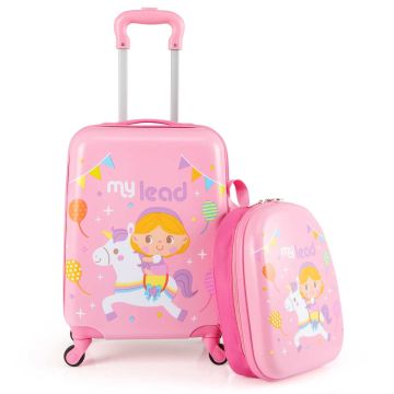Children's suitcase set, 2 pieces, 35 × 20 × 46 cm