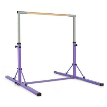 Children's gymnastics crossbar, 13 height levels, 136 × 172 × 90–150 cm