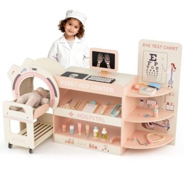 Children's doctor play set, 45.5 × 12 × 28.5 inches