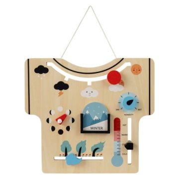 Children's calendar, 4 seasonal plates, 30 × 26.5 cm
