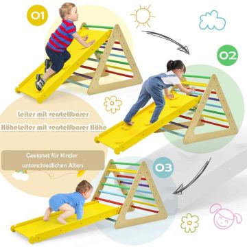 Children's climbing set, 3 in 1