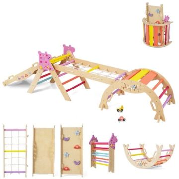 Children's climbing set, 8 or 9 activities