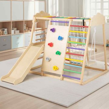 Children's playground, 8 in 1, 140 × 110 × 126 cm