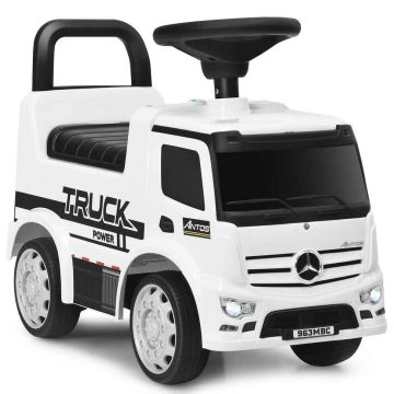 Children's pusher and ride-on car, White, 60.96 × 43.18 × 27.94 cm