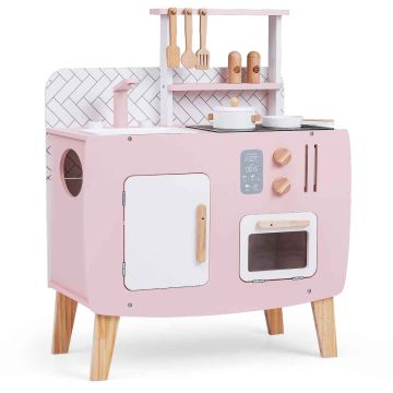 Children's kitchen, 4-piece, 58.42 × 29.21 × 73.66 cm