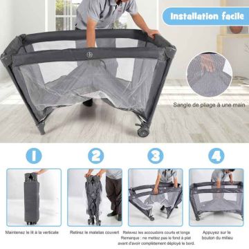Children's playpen, 2 in 1