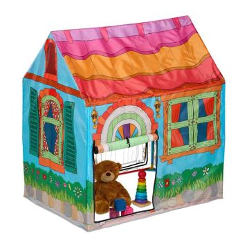 Детский игровой домик Relaxdays, 2 двери, 103 × 96 × 75 см