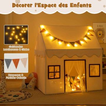 Children's play tent, 123 × 107 × 137 cm