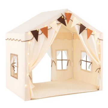Children's play tent, 2 doors, 136 × 93.5 × 134 cm