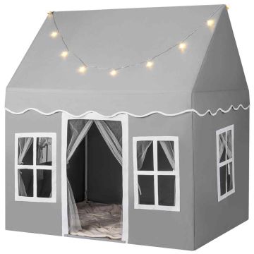 Children's play tent, for 3-4 children, Gray, 118.5 × 101 × 134 cm