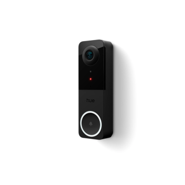 Video-uksekellakaamera Philips Hue Video Doorbell Camera, Must, 108 × 176 × 86 mm