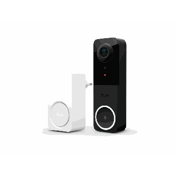 Video-uksekella komplekt Philips Hue Video Doorbell, EU, 219 × 176 × 86 mm