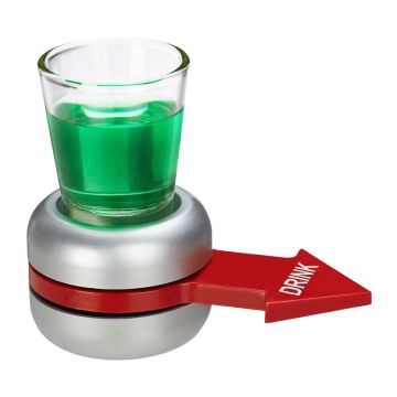 Игра для вечеринок Relaxdays «Spin the Shot», 1 упаковка, 10 × 11,5 × 6 см