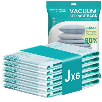 SONGMICS vacuum bags for clothes, 3 pcs, 100 × 76 cm