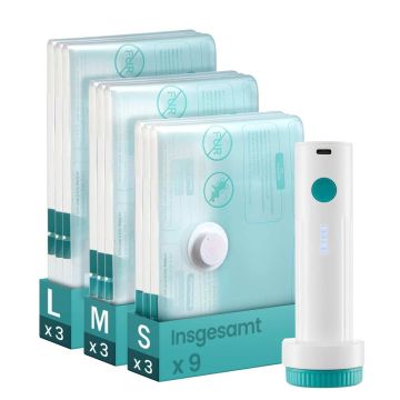 SONGMICS vacuum bags, 5 pcs. with electric pump