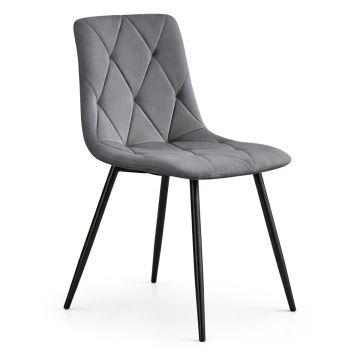 Söögitoa tool MILO, Hall, 45,5 × 87 × 43,5 cm