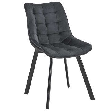 Söögitoa tool SJ.28, Must, 48 × 87 × 60 cm