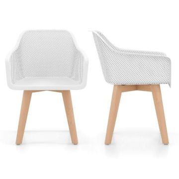 Dining chairs, 2 pcs, 57 × 56 × 75 cm
