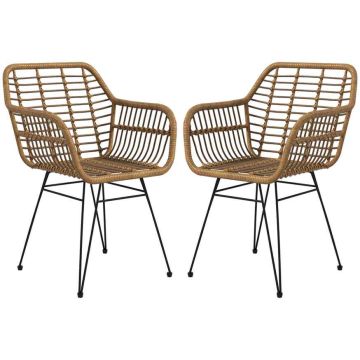 Söögitoolide komplekt, 2 tk, 56 × 60 × 79 cm