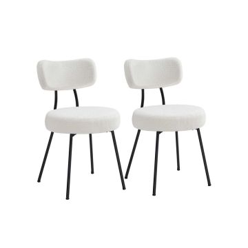 Söögitoolide komplekt VASAGLE KDC110B01, 2 tk, 59 × 82,5 × 48,5 cm