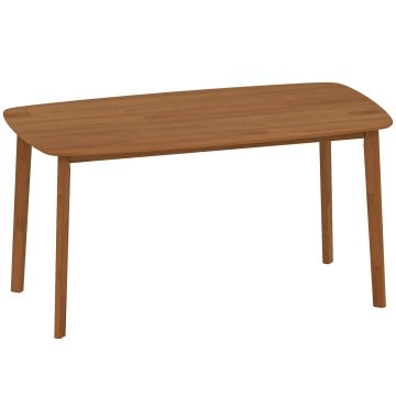 Söögilaud, 6 kohta, Pruun, 150 × 76 × 80 cm