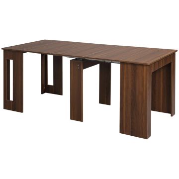 Söögilaud Homcom 180x85x75cm, pruun