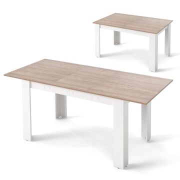 Dining table, Extendable, 158 × 70 × 76 cm