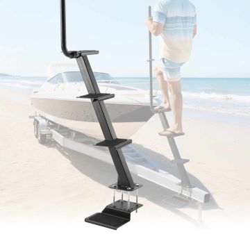Paadihaagise astmed VEVOR 2203, 4 astet, 193,7 × 38,9 × 37,8 cm